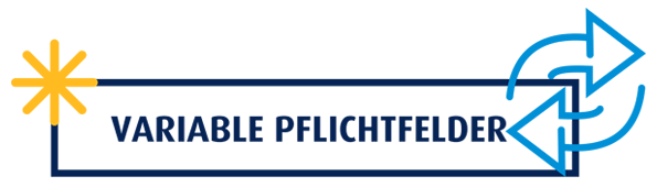 Variable Pflichfelder