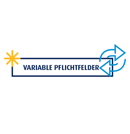 Variable Pflichfelder