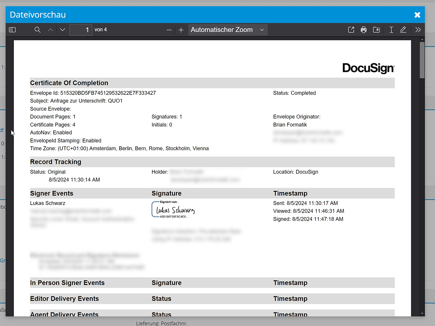 Compliance auf höchstem Niveau